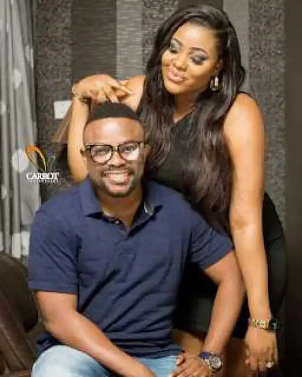 Comic Actor Bishop Okon with his Wife and Daughter in Adorable Family Photos